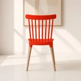 Silla Windsor Polipropileno Patas de Madera Haya Alemana