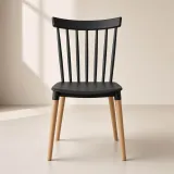 Silla Windsor Polipropileno Patas de Madera Haya Alemana