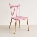 Silla Windsor Polipropileno Patas de Madera Haya Alemana