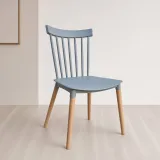 Silla Windsor Polipropileno Patas de Madera Haya Alemana