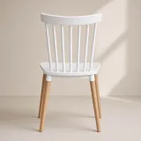 Silla Windsor Polipropileno Patas de Madera Haya Alemana