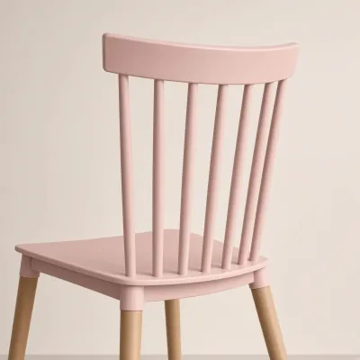 Silla Windsor Polipropileno Patas de Madera Haya Alemana
