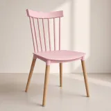 Silla Windsor Polipropileno Patas de Madera Haya Alemana