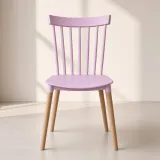 Silla Windsor Polipropileno Patas de Madera Haya Alemana