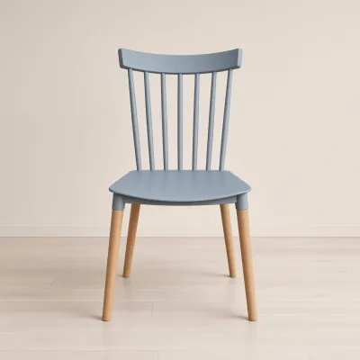 Silla Windsor Polipropileno Patas de Madera Haya Alemana